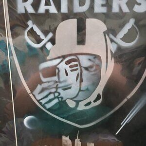 Raiders art without frame